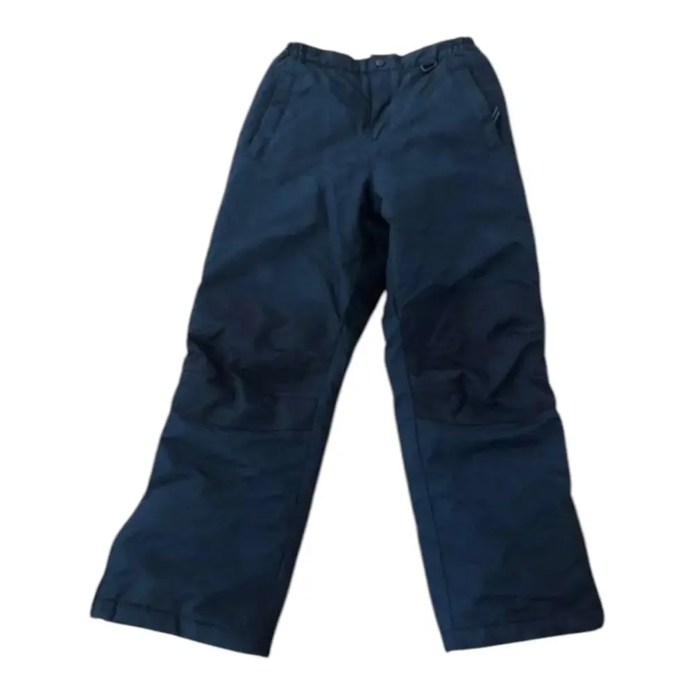 Lands' End black unisex ski snowboard pants aged 14 years